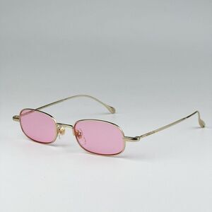 NEW Gucci GG1648S 005 Gold Pink Unisex Rectangle Sunglasses GG 1648S